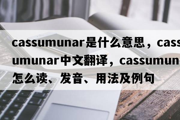 cassumunar是什么意思，cassumunar中文翻译，cassumunar怎么读、发音、用法及例句