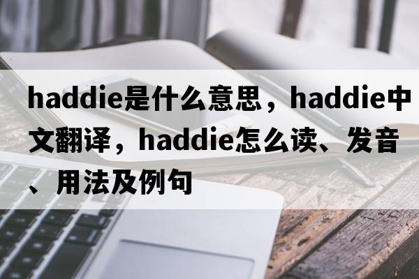 haddie是什么意思，haddie中文翻译，haddie怎么读、发音、用法及例句