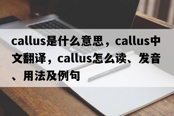 callus是什么意思，callus中文翻译，callus怎么读、发音、用法及例句