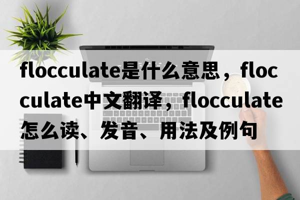 flocculate是什么意思，flocculate中文翻译，flocculate怎么读、发音、用法及例句