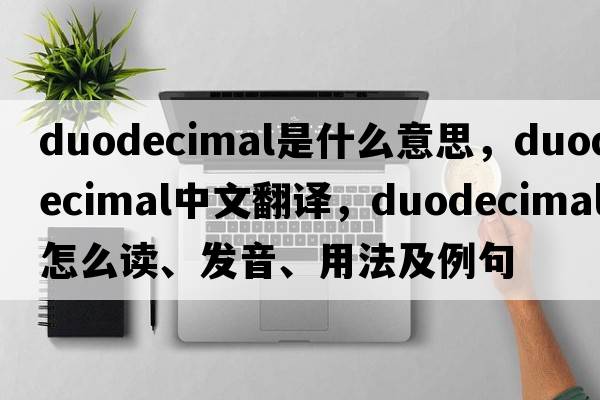 duodecimal是什么意思，duodecimal中文翻译，duodecimal怎么读、发音、用法及例句