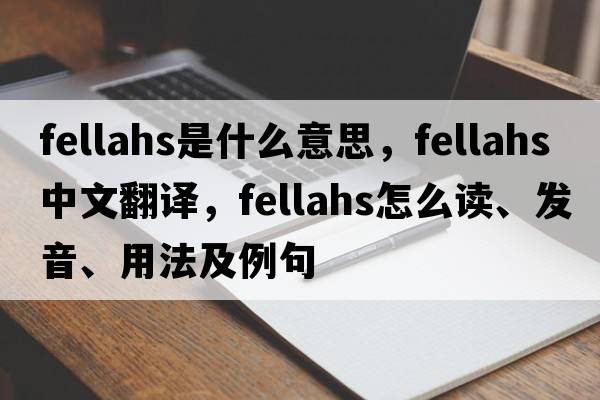 fellahs是什么意思，fellahs中文翻译，fellahs怎么读、发音、用法及例句