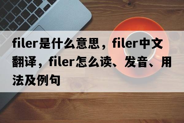 filer是什么意思，filer中文翻译，filer怎么读、发音、用法及例句