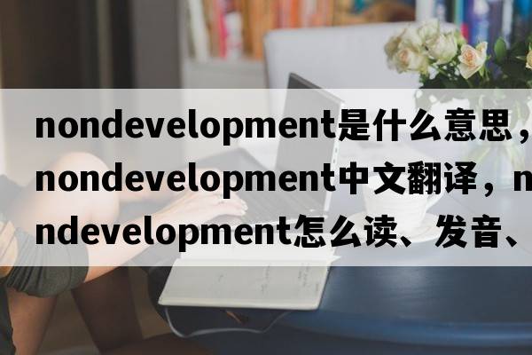 nondevelopment是什么意思，nondevelopment中文翻译，nondevelopment怎么读、发音、用法及例句