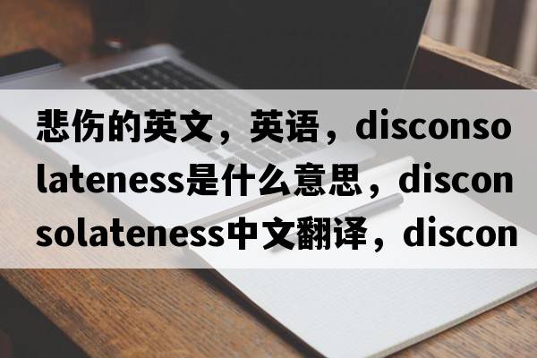 悲伤的英文，英语，disconsolateness是什么意思，disconsolateness中文翻译，disconsolateness怎么读、发音、用法及例句