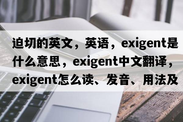 迫切的英文，英语，exigent是什么意思，exigent中文翻译，exigent怎么读、发音、用法及例句