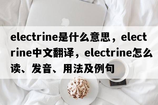 electrine是什么意思，electrine中文翻译，electrine怎么读、发音、用法及例句