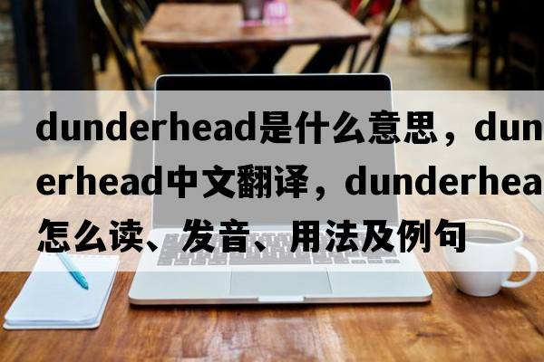 dunderhead是什么意思，dunderhead中文翻译，dunderhead怎么读、发音、用法及例句