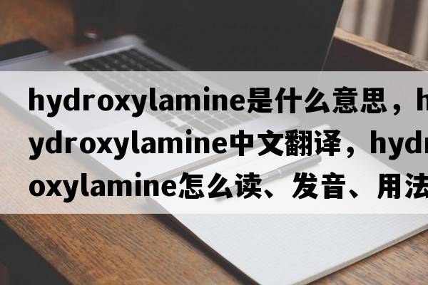 hydroxylamine是什么意思，hydroxylamine中文翻译，hydroxylamine怎么读、发音、用法及例句