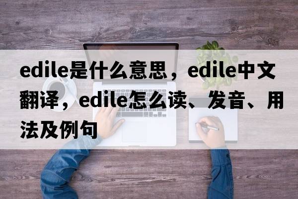 edile是什么意思，edile中文翻译，edile怎么读、发音、用法及例句