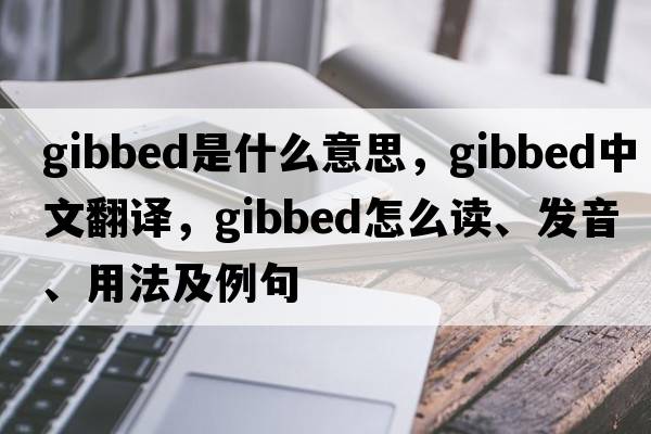 gibbed是什么意思，gibbed中文翻译，gibbed怎么读、发音、用法及例句