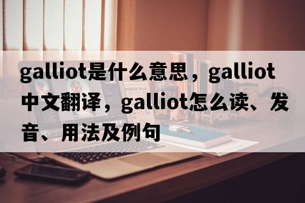 galliot是什么意思，galliot中文翻译，galliot怎么读、发音、用法及例句