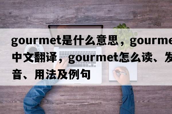 gourmet是什么意思，gourmet中文翻译，gourmet怎么读、发音、用法及例句