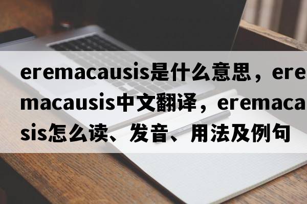 eremacausis是什么意思，eremacausis中文翻译，eremacausis怎么读、发音、用法及例句