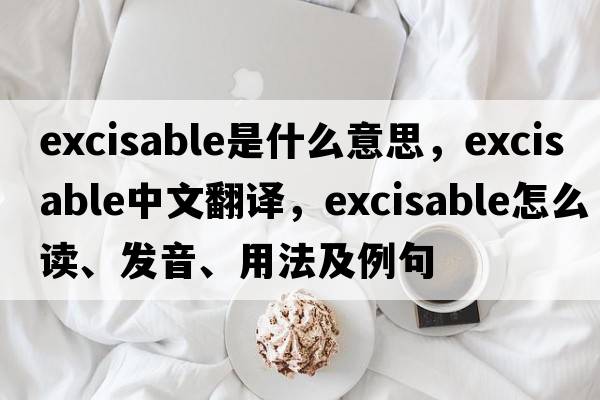 excisable是什么意思，excisable中文翻译，excisable怎么读、发音、用法及例句