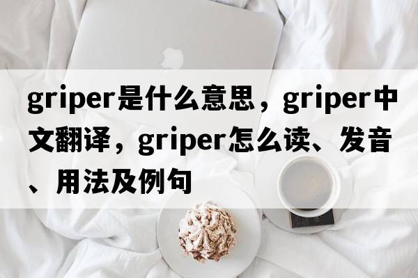 griper是什么意思，griper中文翻译，griper怎么读、发音、用法及例句