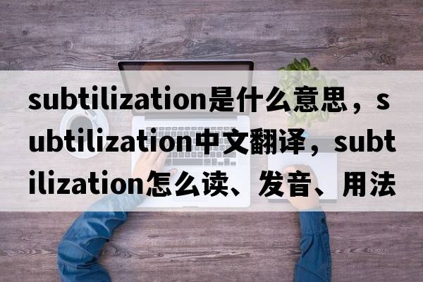 subtilization是什么意思，subtilization中文翻译，subtilization怎么读、发音、用法及例句