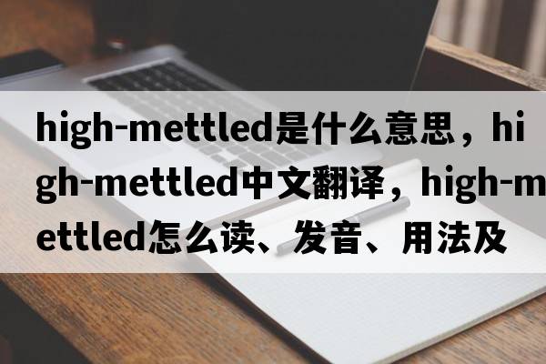 high-mettled是什么意思，high-mettled中文翻译，high-mettled怎么读、发音、用法及例句