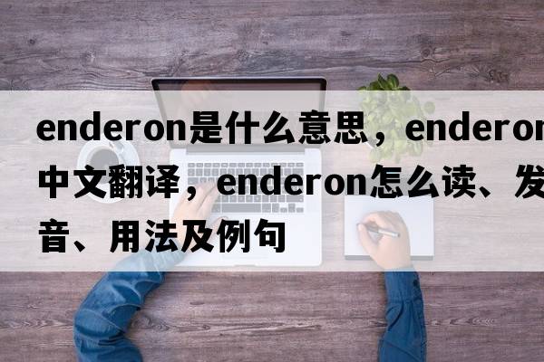 enderon是什么意思，enderon中文翻译，enderon怎么读、发音、用法及例句