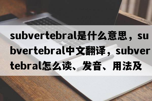 subvertebral是什么意思，subvertebral中文翻译，subvertebral怎么读、发音、用法及例句