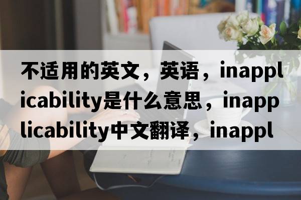 不适用的英文，英语，inapplicability是什么意思，inapplicability中文翻译，inapplicability怎么读、发音、用法及例句