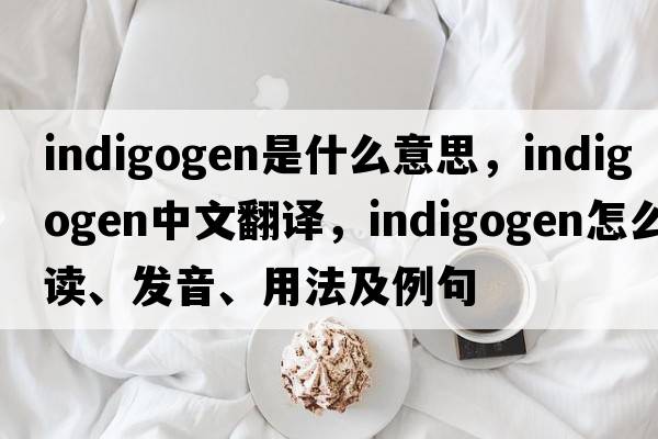 indigogen是什么意思，indigogen中文翻译，indigogen怎么读、发音、用法及例句