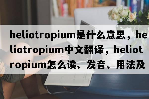 Heliotropium是什么意思，Heliotropium中文翻译，Heliotropium怎么读、发音、用法及例句