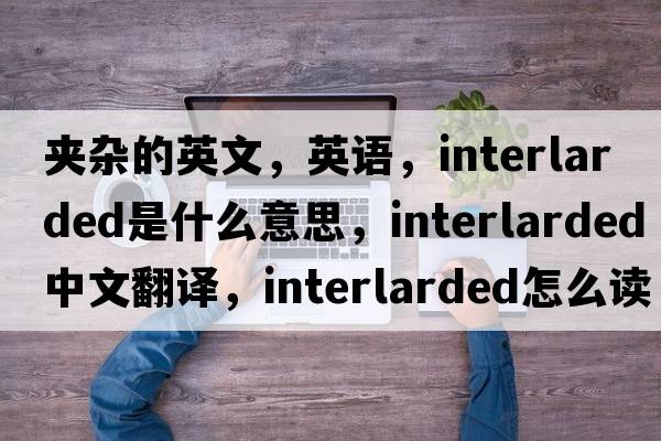 夹杂的英文，英语，interlarded是什么意思，interlarded中文翻译，interlarded怎么读、发音、用法及例句