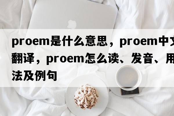 proem是什么意思，proem中文翻译，proem怎么读、发音、用法及例句