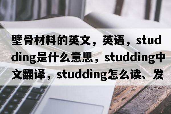 壁骨材料的英文，英语，studding是什么意思，studding中文翻译，studding怎么读、发音、用法及例句