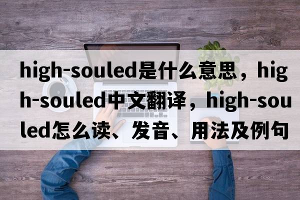 high-souled是什么意思，high-souled中文翻译，high-souled怎么读、发音、用法及例句