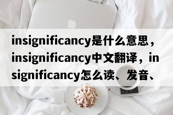 insignificancy是什么意思，insignificancy中文翻译，insignificancy怎么读、发音、用法及例句