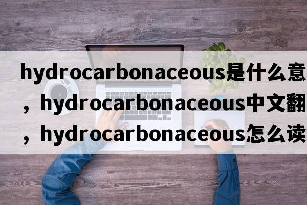 hydrocarbonaceous是什么意思，hydrocarbonaceous中文翻译，hydrocarbonaceous怎么读、发音、用法及例句