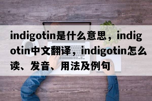 indigotin是什么意思，indigotin中文翻译，indigotin怎么读、发音、用法及例句