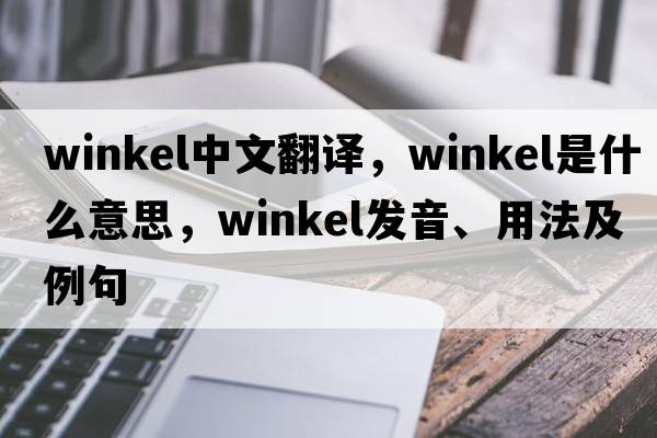 winkel中文翻译，winkel是什么意思，winkel发音、用法及例句