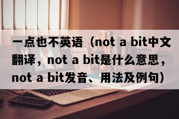 一点也不英语（not a bit中文翻译，not a bit是什么意思，not a bit发音、用法及例句）