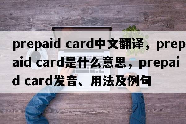prepaid card中文翻译，prepaid card是什么意思，prepaid card发音、用法及例句