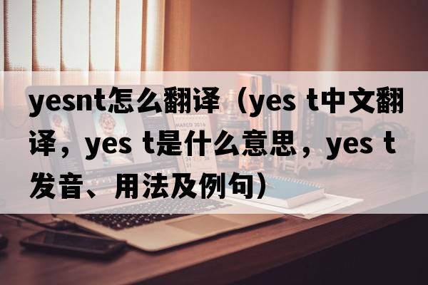 yesnt怎么翻译（Yes t中文翻译，Yes t是什么意思，Yes t发音、用法及例句）