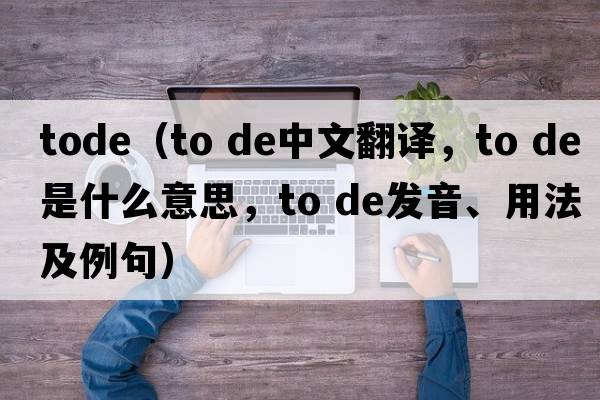tode（to de中文翻译，to de是什么意思，to de发音、用法及例句）