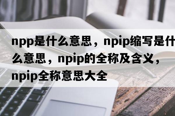 npp是什么意思，npip缩写是什么意思，npip的全称及含义，npip全称意思大全