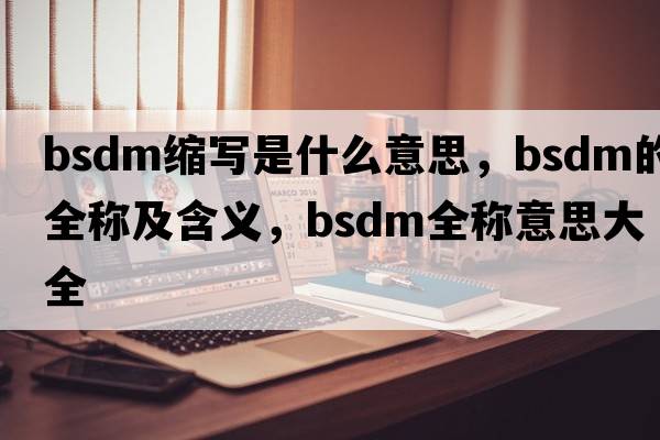 bsdm缩写是什么意思，bsdm的全称及含义，bsdm全称意思大全