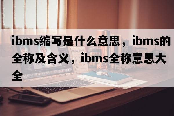 ibms缩写是什么意思，ibms的全称及含义，ibms全称意思大全